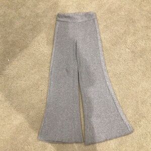 Arie ribbed wide leg sweatpants xs
